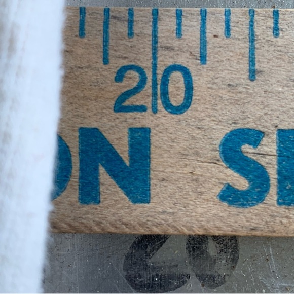 Vintage White Blank Crewneck Sweatshirt 80s 90s Sweater - Picture 5 of 6